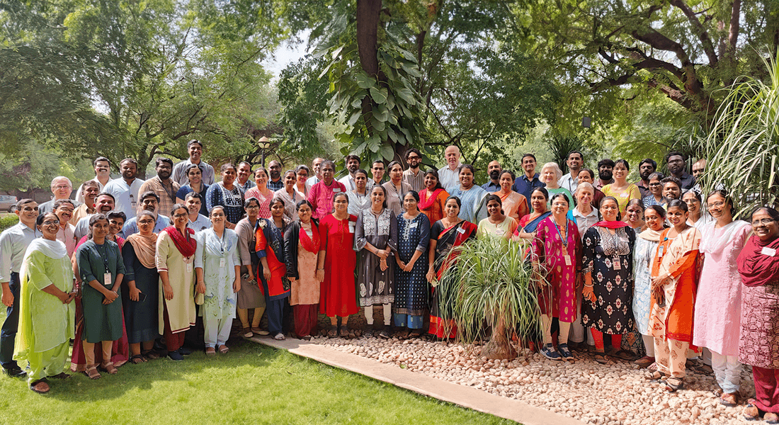 The whole Indian group